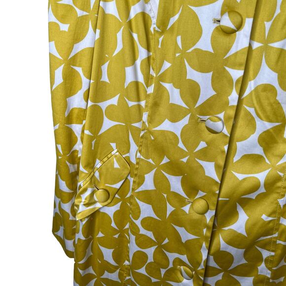 Inc International Concepts Yellow and White Dress Jacket - size 16 - Picture 3 of 7